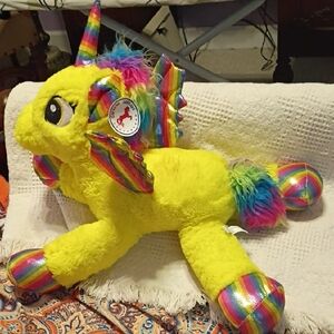Rainbow Unicorn Plush Toy